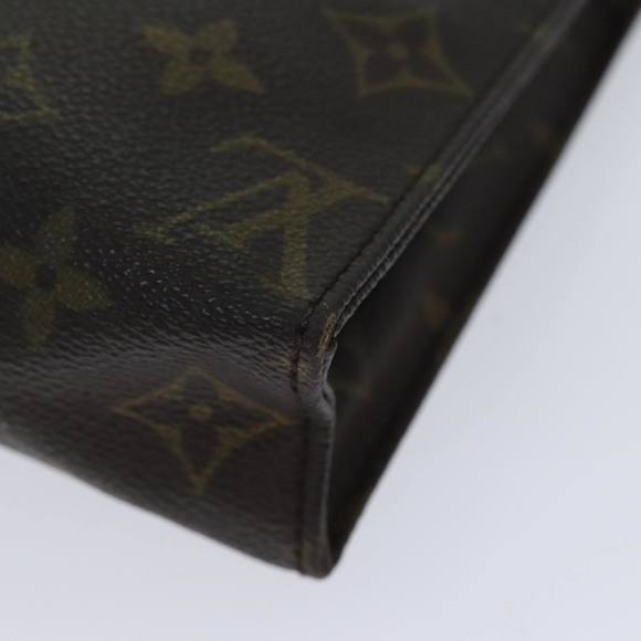 LOUIS VUITTON Monogram Poche Toilette 19 Pouch M47544 LV Auth 70484 - Picture 15 of 16